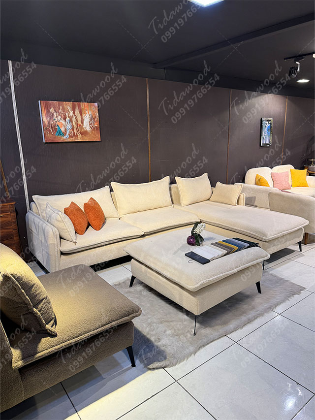 مبل ال کوچک راحتی مدل موگه