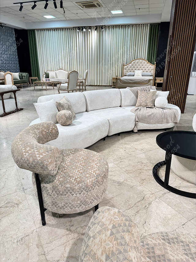 مبل مینیمال مکانیزم مدل لوبیایی