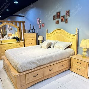 تخت خواب ساده و شیک دو نفره