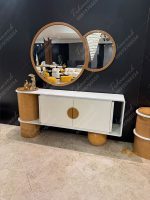 آینه کنسول و میز تلوزیون مینیمال مدل دنیا